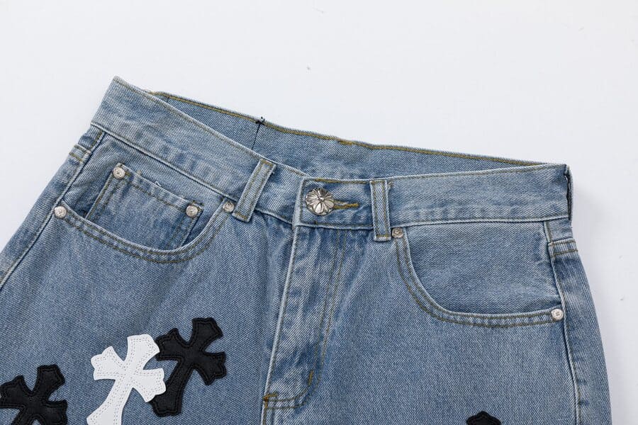 Bermuda Chrome Hearts Cross Jeans