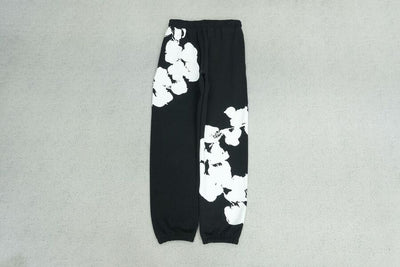 Calça Denim Tears Big Cotton Wreath Black