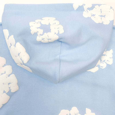 Moletom Denim Tears The Cotton Wreath Powder Blue