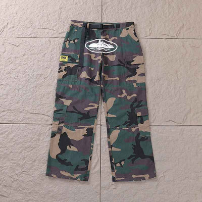 Calça Corteiz Cargo Camuflada