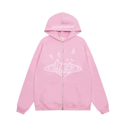 Moletom Broken Planet Candy Pink