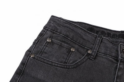 Calça Chrome Hearts Jeans Cross Patches Black