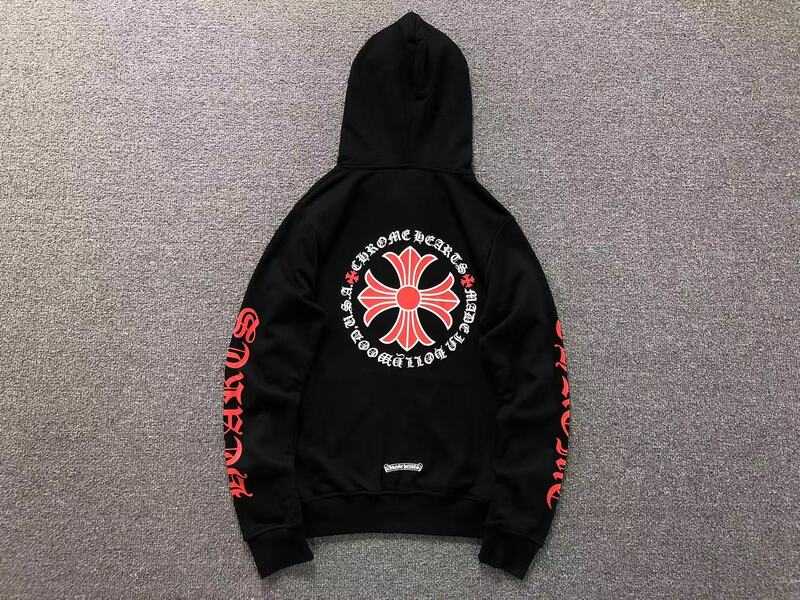 Moletom Chrome Hearts Hollywood Plus Cross Preto