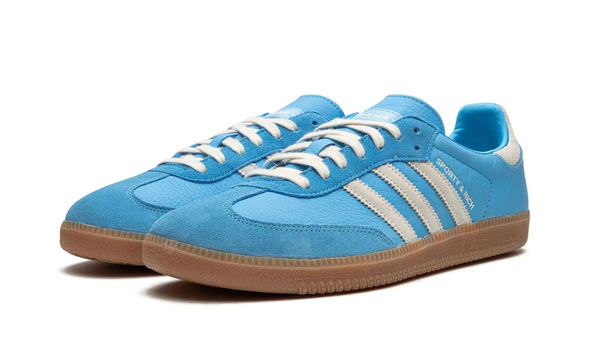 Samba OG x Sporty Rich Blue Rush–Azul Royal