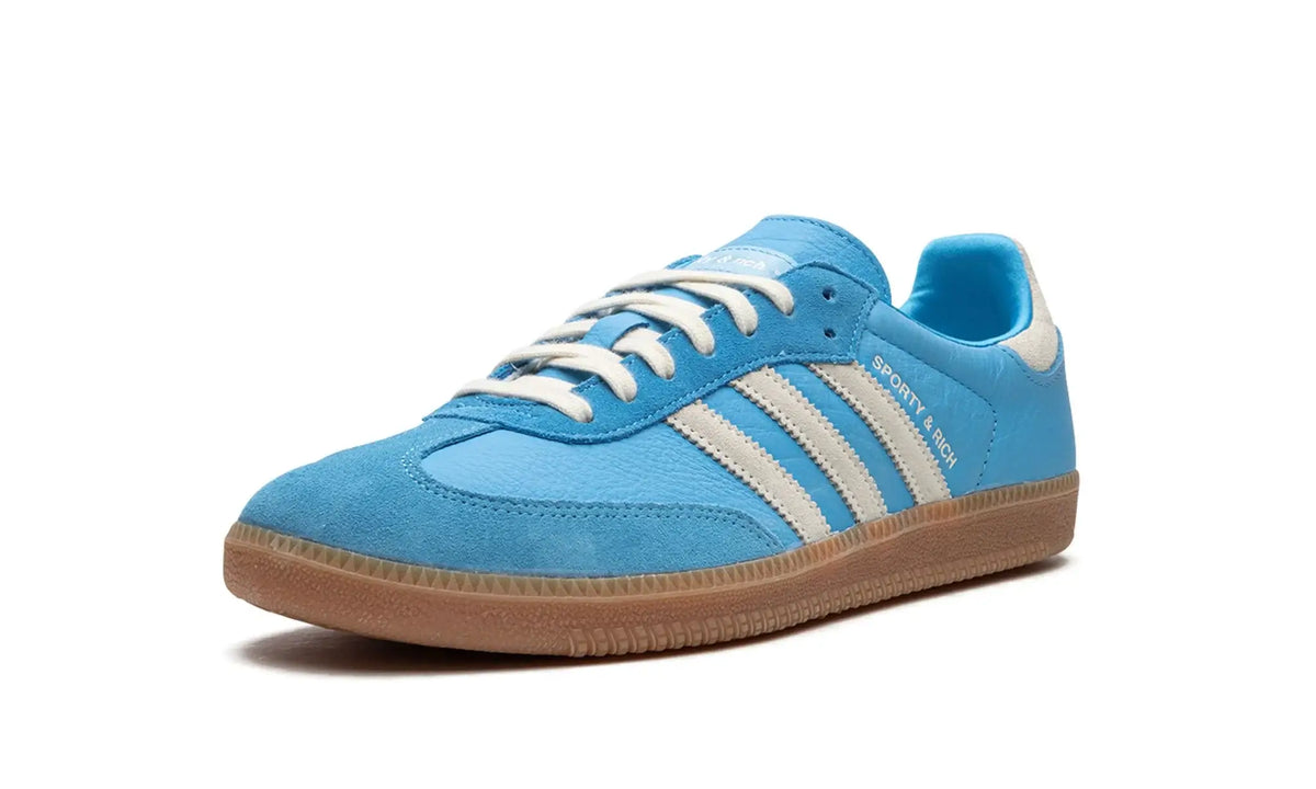 Samba OG x Sporty Rich Blue Rush–Azul Royal