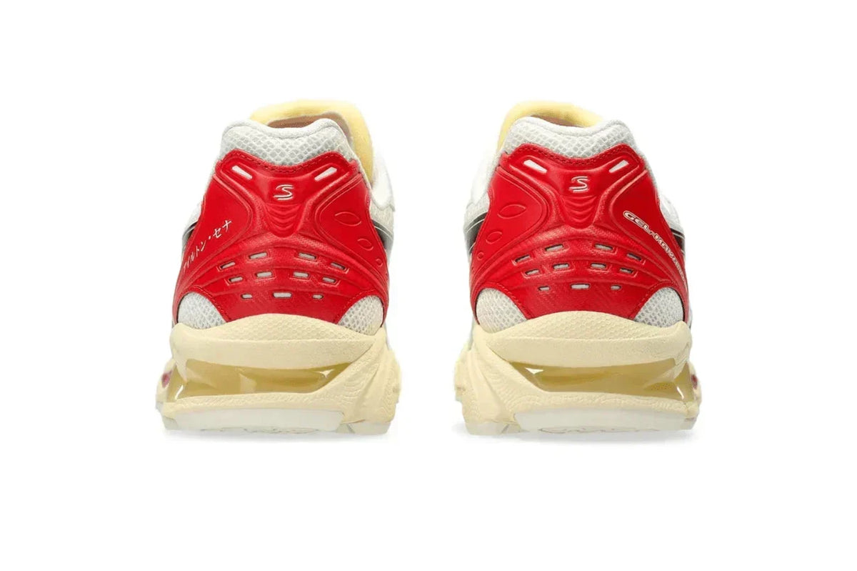Asics Gel-Kayano 14 x Senna White Red Branco